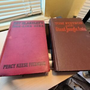 Old Antique Books ROY BLANKET 1922 BEE LINE HIKE AND TOM STETSON 1948 JUNGLE ANT